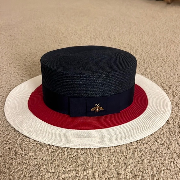 Gucci Sun Straw Hat - Picture 1 of 7